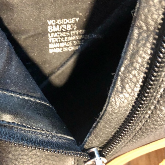 Vince Camuto Gidgey Bootie Black Fine grain leather Not in original box (8) - Picture 7 of 7